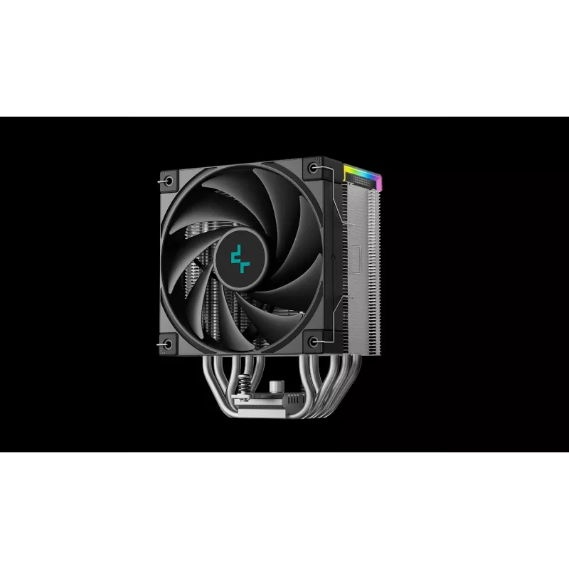 Dissipatore ad aria DeepCool AK500S Digital SE — ventola da 120 mm, supporta socket LGA1700/AM5/AM4 e Intel LGA115x/1200, nero