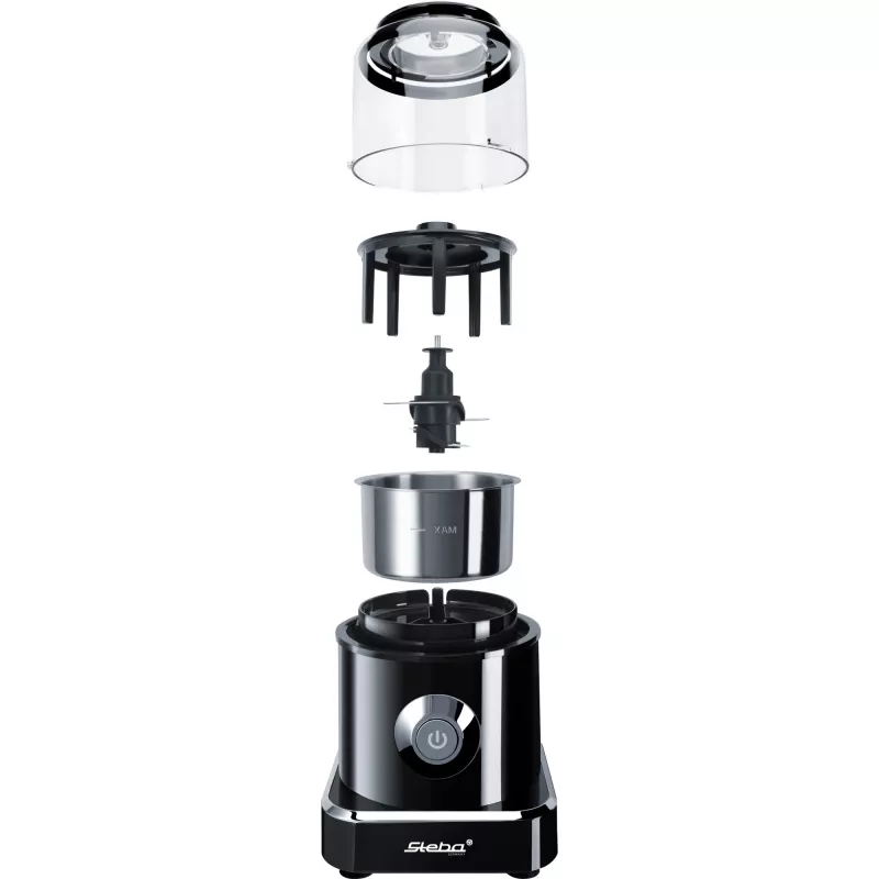 Tritatutto elettrico Steba MG 500 0,5 l 500 W nero acciaio inox