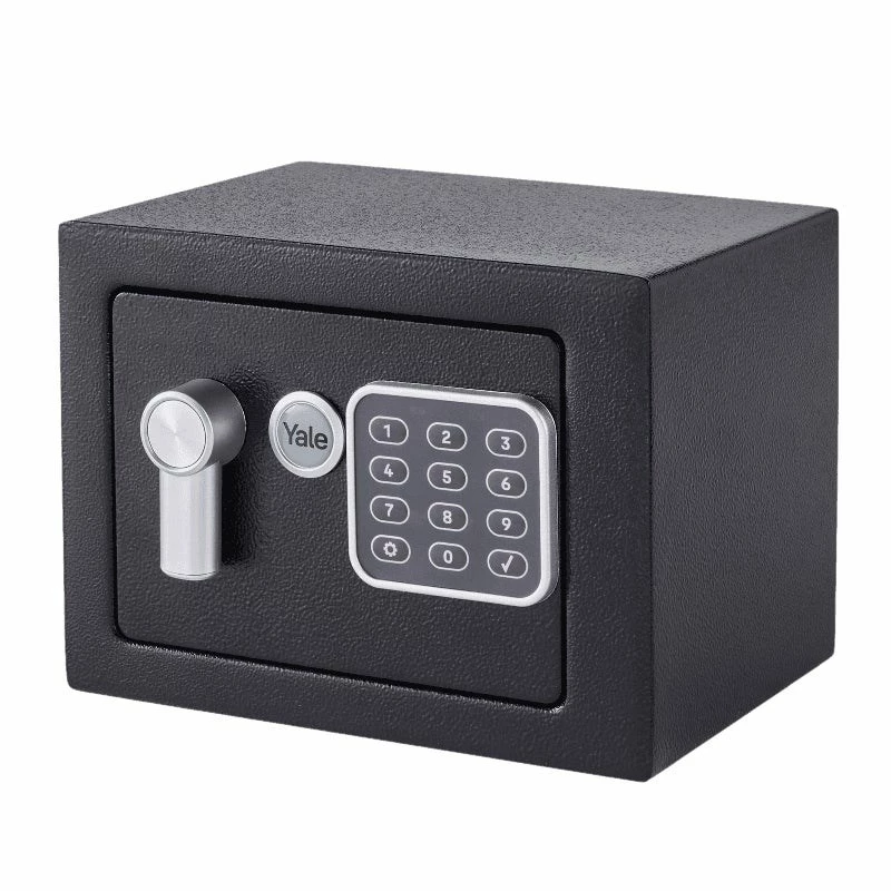 Yale YSV/170/DB2 cassaforte freestanding 3.8 l acciaio nero
