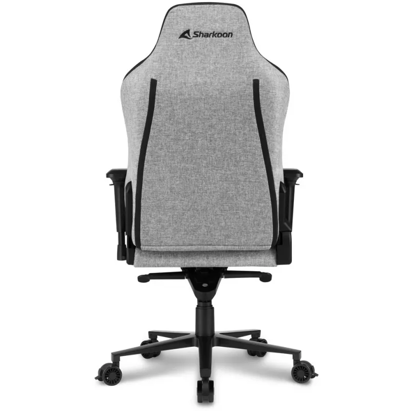 Sedia da gaming Sharkoon SKILLER SGS40 rivestimento in tessuto schienale grigio