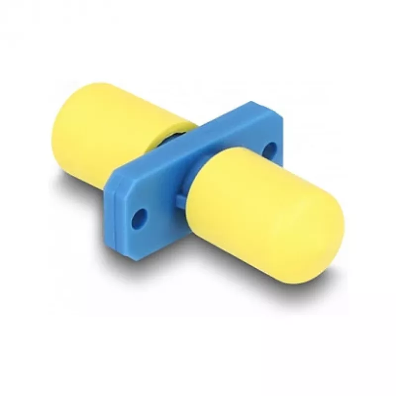 Giunto per fibra ottica DeLOCK ST simplex femmina su ST simplex femmina blu