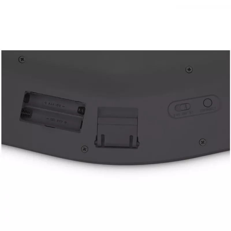 Kensington ProFit Ergo Tastiera wireless FR, Full-Size (100%), con filo e wireless, RF Wireless + USB, AZERTY, nero