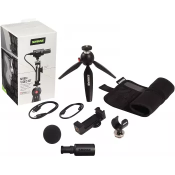 Microfono da tavolo Shure MV88+ VIDEO KIT nero