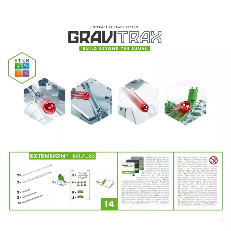 GraviTrax espansione ponti Ravensburger 22423 multicolore