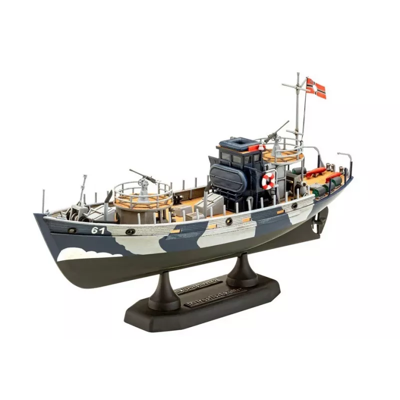 Modellino in plastica nave KFK Kriegsfischkutter 1/144