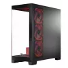 Case per PC MODECOM Volcano SPACE APEX ARGB Midi Tower, vetro temperato, USB-C, supporta ATX/microATX/Mini-ITX, GPU fino a 430 mm, dissipatore CPU fino a 180 mm