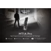 Torcia portatile Nitecore MT1A Pro — LED 50 lm, USB ricaricabile, 1100 mAh, alluminio, impermeabile, resistente agli urti, nero