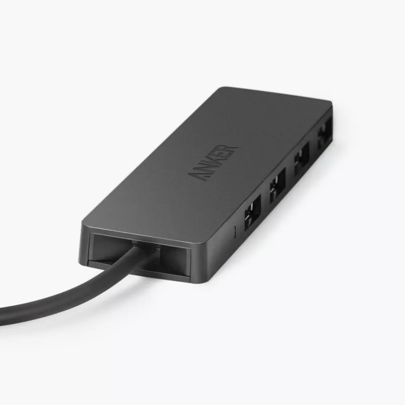 Hub USB Anker Innovations A7516016 USB 3.2 Gen 1 Type-A 5000 Mbit/s nero