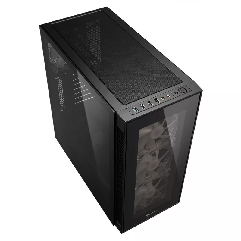 Sharkoon TG5 Pro RGB midi tower nero