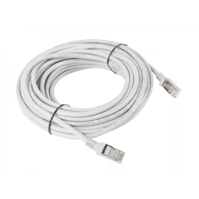 Lanberg PCU5-10CC-1000-S cavo di rete 10 m Cat5e U/UTP (UTP) grigio (PCU5-10CC-1000-S)