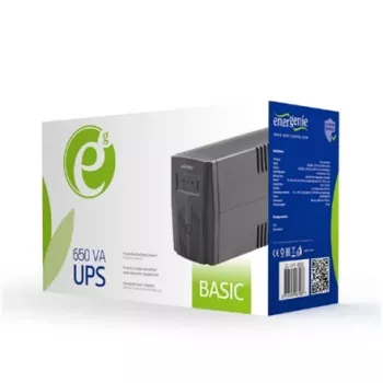 Gembird EG-UPS-B650 gruppo di continuità (UPS) Line-Interactive 0,65 kVA 390 W