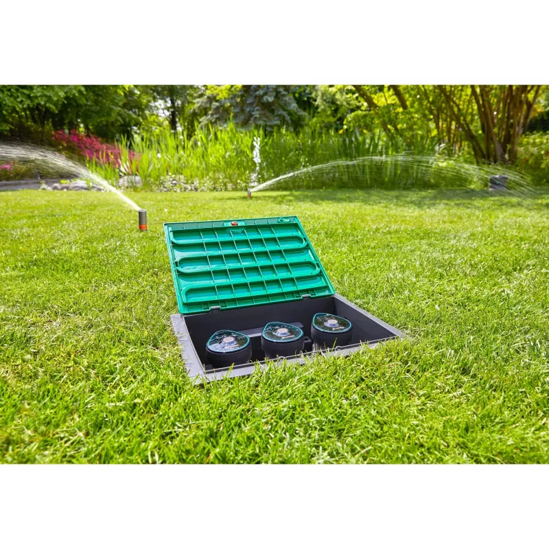 Valvola box Gardena 1285-20 Universal nero blu arancione