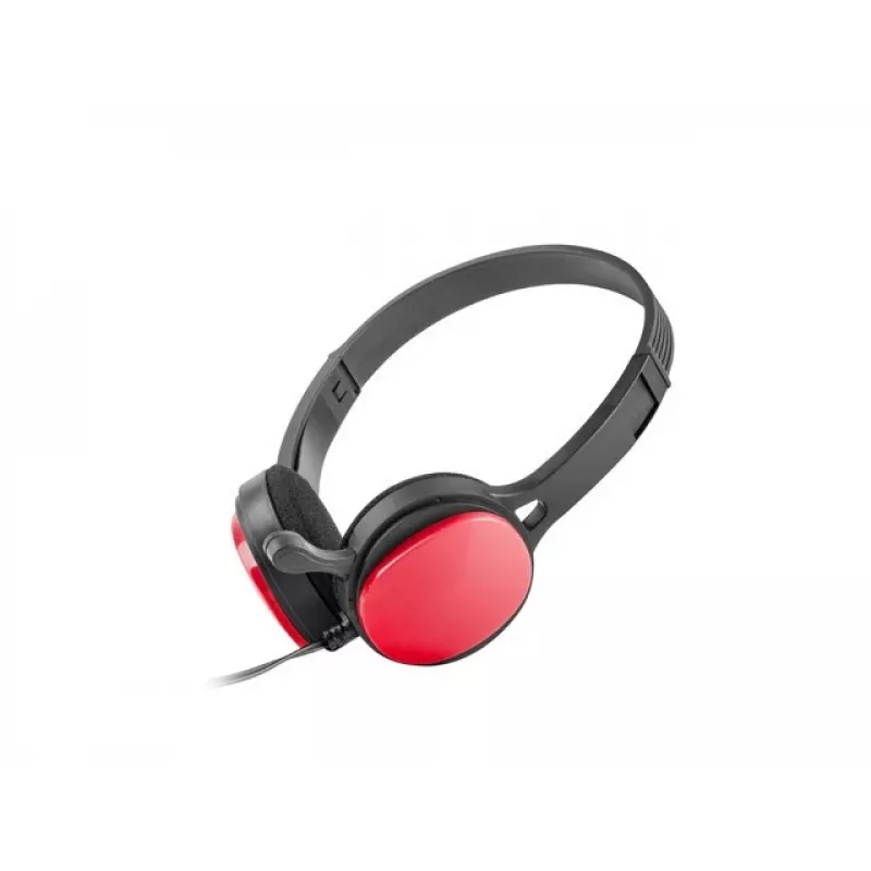 Cuffie con microfono Ugo USL-1222 rosso
