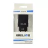Caricabatterie da viaggio Beline Beli0012 — 2 porte USB, uscita 2A, nero