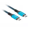 Cavo USB-C a USB-C LANBERG CA-CMCM-45CU-0020-BK, 240 W PD, 8K@60Hz, 2,0 m