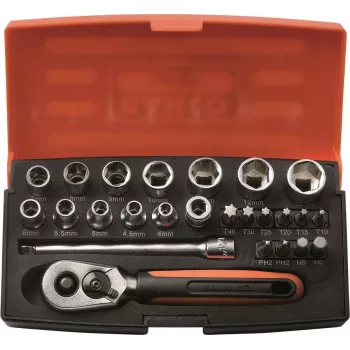Set di chiavi a bussola Bahco SL25 ¼”