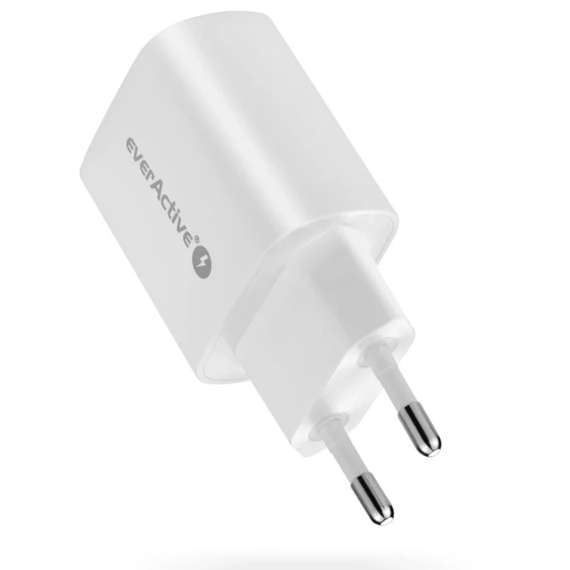 CARICABATTERIE TELEFONO 2X USB 2, 4A 12W BIANCO