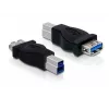 Adattatore USB DeLOCK USB 3.0-B M a USB 3.0-A FM 65179