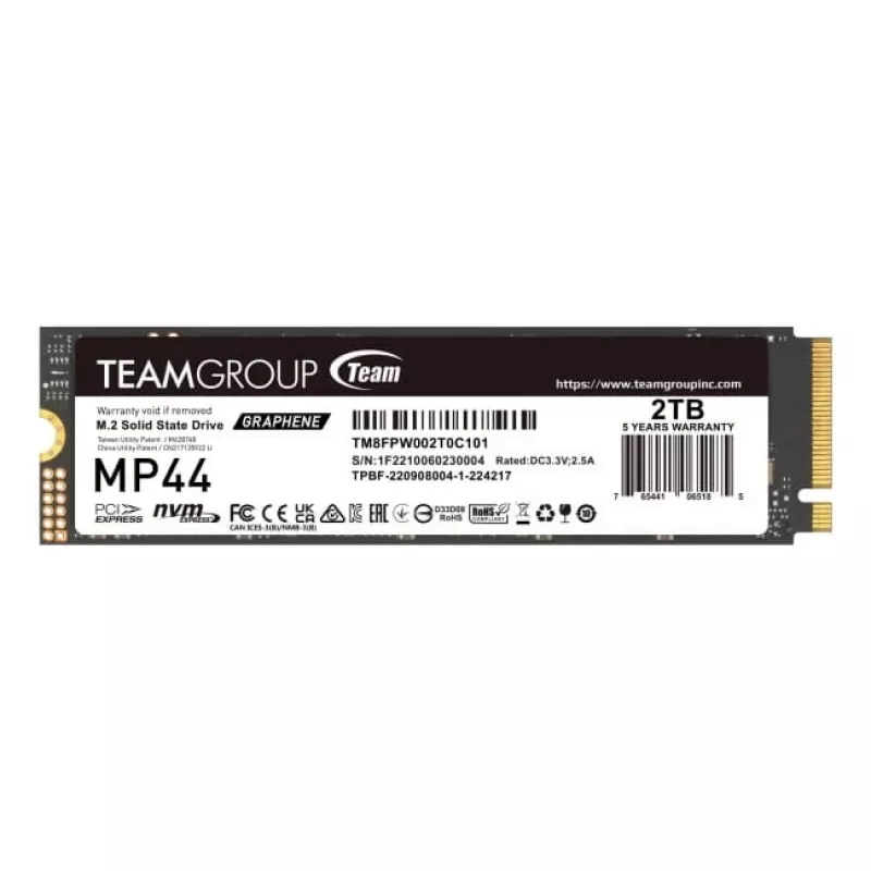 Unità SSD Team Group 2 TB M.2 PCI Express 4.0 NVMe MP44