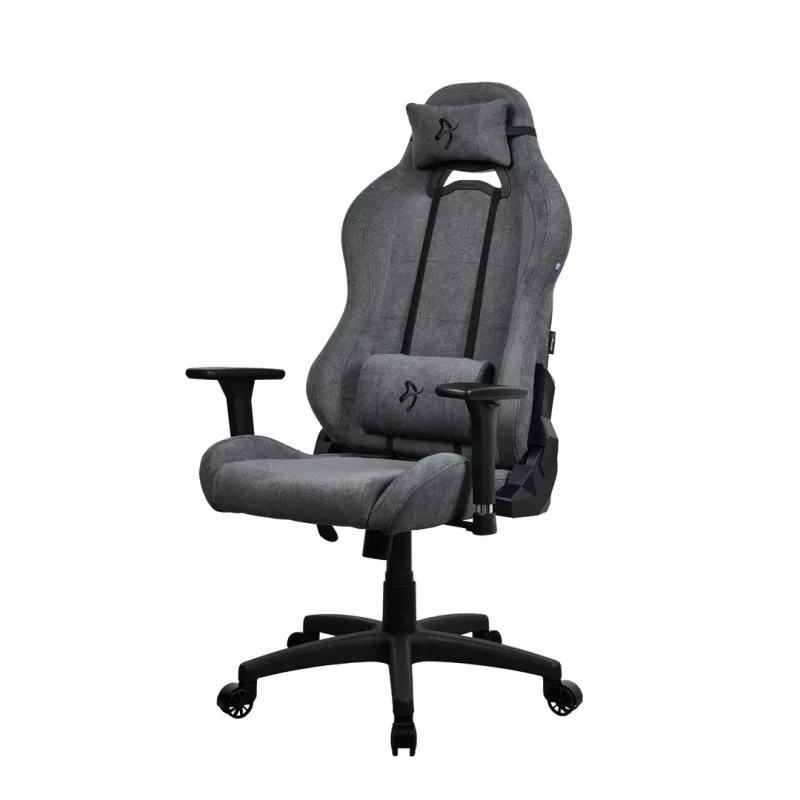 Sedia gaming Arozzi Torretta SoftFabric ASH design ergonomico regolabile