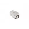 Modulo keystone Lanberg KSF7-2000 piatto acciaio inox