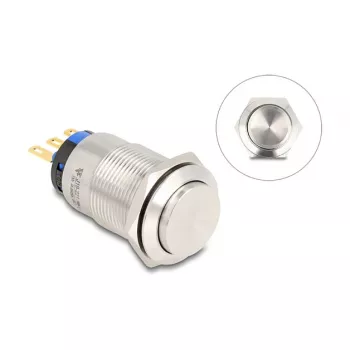 Pannello a pulsanti DeLOCK 20985 argento 230V 3A