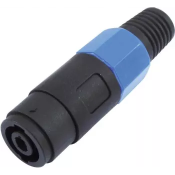 Giunto per cavo altoparlante Omnitronic 30203530 a 4 poli per prolungare e collegare cavi altoparlante