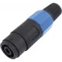 Giunto per cavo altoparlante Omnitronic 30203530 a 4 poli per prolungare e collegare cavi altoparlante