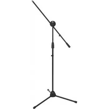 Asta microfonica Omnitronic MS-4 Pro con braccio, nera