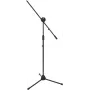Asta microfonica Omnitronic MS-4 Pro con braccio, nera