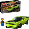 Auto giocattolo da costruzione LEGO Speed Champions Dodge Challenger SRT Hellcat 77237 — 390 pezzi, 1 minifigure, età consigliata 9+