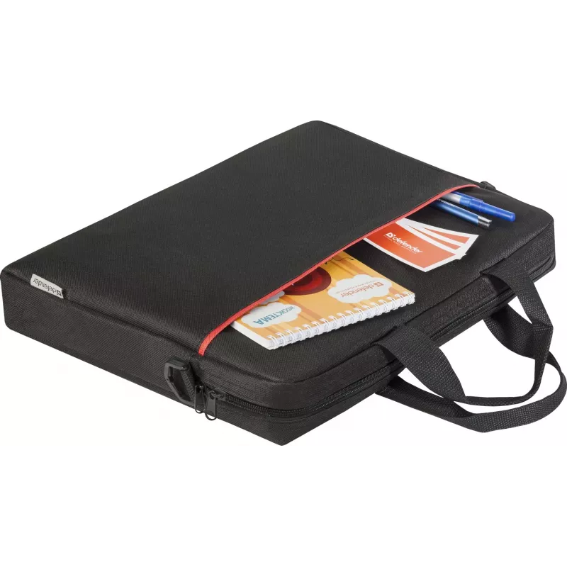 Borsa per documenti DEFENDER Defender Lite per laptop da 39,6 cm (15,6 pollici), poliestere, nero, 430×310×80 mm