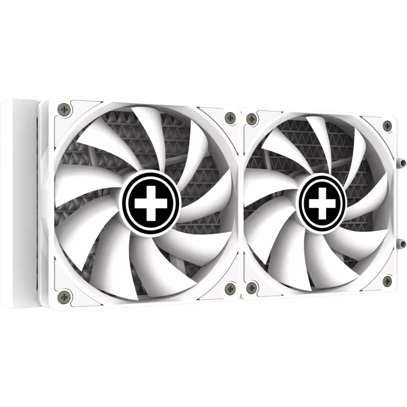 Dissipatore liquido All-in-One XILENCE Performance A+ XC974 — radiatore da 240 mm, 300 W TDP, bianco, ARGB