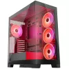 Case per PC MODECOM Volcano SPACE APEX ARGB Midi Tower, vetro temperato, USB-C, supporta ATX/microATX/Mini-ITX, GPU fino a 430 mm, dissipatore CPU fino a 180 mm
