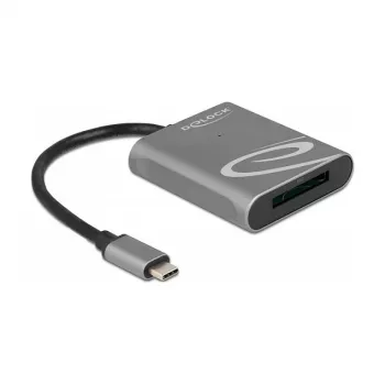 Lettore di schede DeLOCK 91741 USB 3.2 Gen 1 Type-C nero grigio