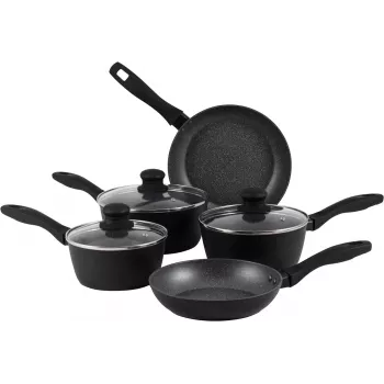 Set di 5 padelle Russell Hobbs Metallic Marble RH02814EU7 – rivestimento antiaderente, varie dimensioni