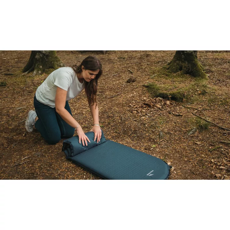Materassino da campeggio Compact Single, Pacific blu 300068 (blu scuro)