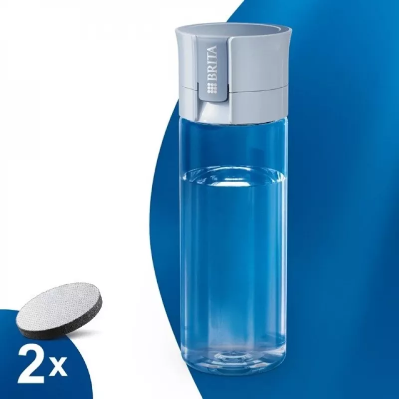 Bottiglia filtrante Brita Vital 0,6 l blu pastello