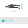 Troncarami PremiumCut Pro - legno fresco grigio/turchese, bypass