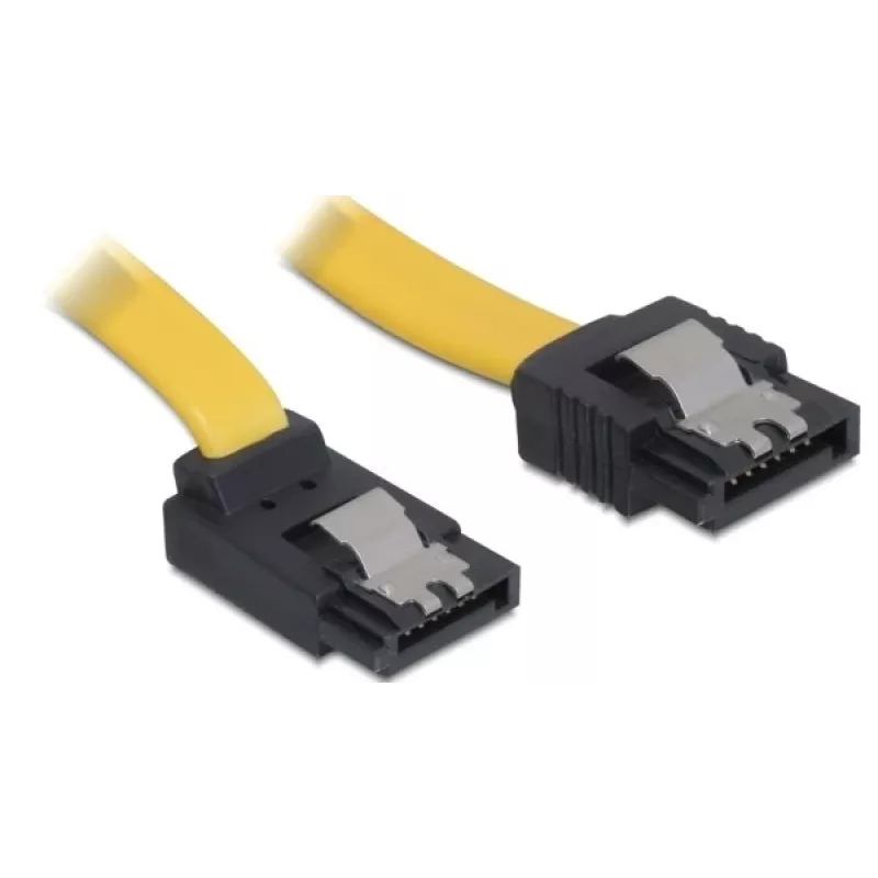 Cavo SATA DeLOCK 82472 0,3 m giallo