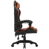 Sedia gaming CANYON Core SGCH2 nero arancione — design ergonomico, regolabile in altezza