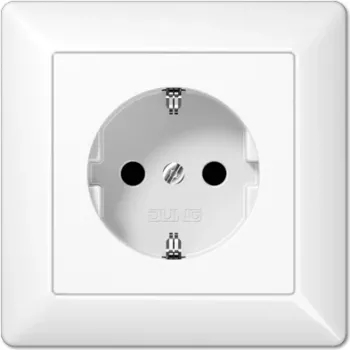 JUNG AS 1520 KI WW presa SCHUKO, bianco alpino