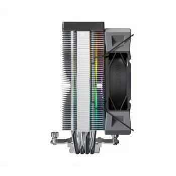 Dissipatore ad aria Montech NX400 ARGB, ventola 120 mm, FDB, 800–1950 giri/min, TDP 270 W, nero