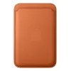 Portacarte Apple iPhone FineWoven Wallet compatibile MagSafe Fox Orange