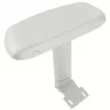 Sedia da ufficio ergonomica thunder x3 TEGC-3073102.B1 — imbottitura bianco-blu, braccioli regolabili, schienale alto