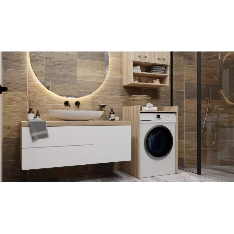 top e shop POLA NP armadio per lavanderia per lavatrice - rovere sonoma