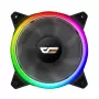Ventola darkFlash DR12 PRO 12 cm nero 1200 U/min cuscinetto idraulico