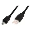 ASM AK-300130-030-S ASSMANN cavo USB 2.0 HighSpeed Canon USB A/miniUSB B (5pin) M/M nero 3m
