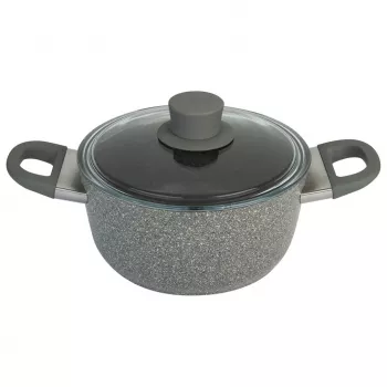 Pentola in granito per induzione con coperchio Ballarini Murano - 2.8 ltr