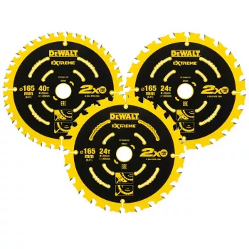 Lama per sega circolare DeWALT DT10397-QZ 3 pezzi